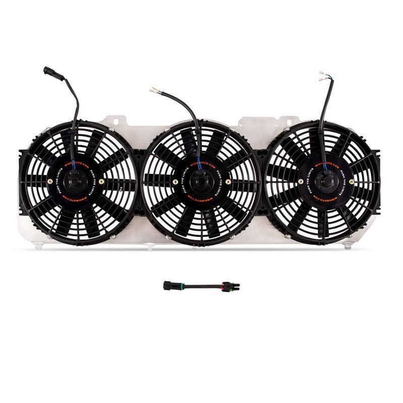 Mishimoto 89-01 Jeep Cherokee XJ 4.0L Performance Aluminum Fan Shroud w/ Controller - SMINKpower Performance Parts MISMMFS-XJ-89K Mishimoto