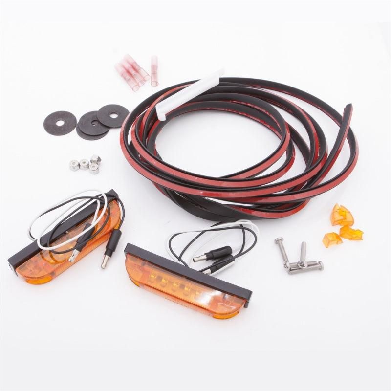 Bushwacker 99-18 Universal 2-Wire Led Marker Light Kit For Flat Style Flares-tuningsupply.com