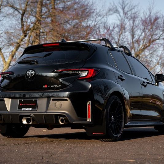 Rally Armor 2023 Toyota GR Corolla Black UR Mud Flap w/ White Logo - SMINKpower Performance Parts RALMF89-UR-BLK-WH Rally Armor