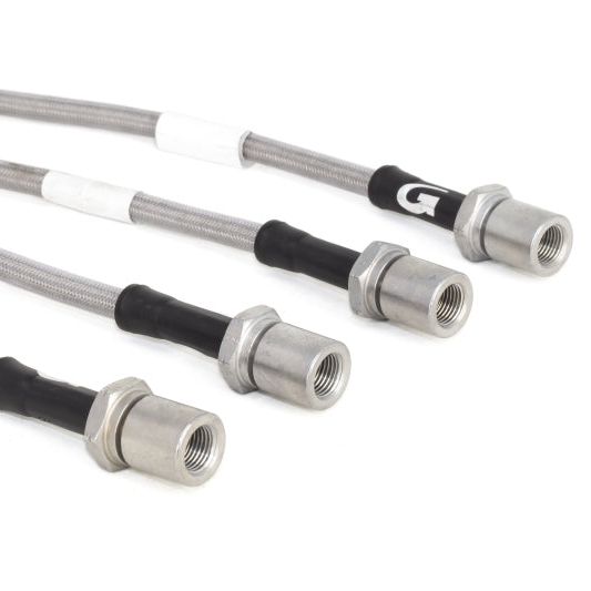 Goodridge 15-16 Subaru STi (w/ Brembo Calipers) Stainless Steel Brake Line Kit-tuningsupply.com