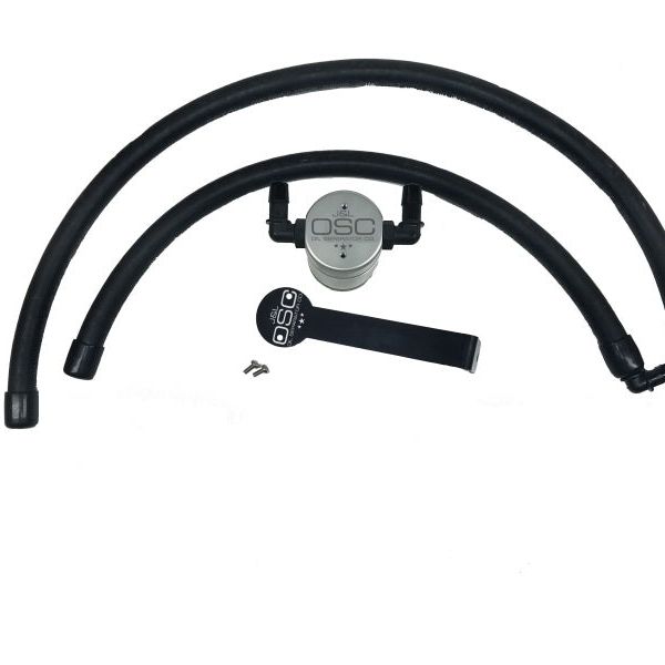 J&L 09-18 Ram 1500 5.7L Passenger Side Oil Separator 3.0 - Clear Anodized-tuningsupply.com