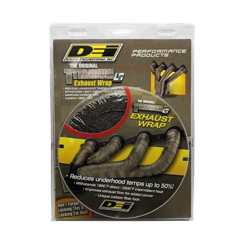 DEI Exhaust Wrap 2in x 50ft - Titanium-tuningsupply.com