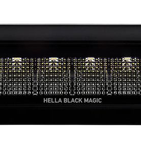 Hella Universal Black Magic 6 L.E.D. Flush Mount Mini Light Bar - Flood Beam-tuningsupply.com