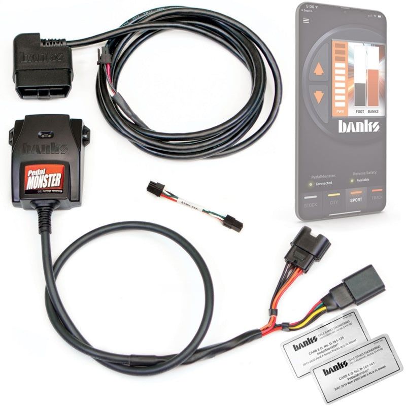 Banks Power Pedal Monster Kit (Stand-Alone) 07-19 RAM 2500/3500/11-20 Ford F-Series 6.7L Use w/Phone-tuningsupply.com