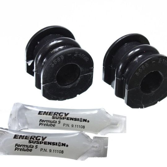 Energy Suspension 03-07 Infiniti G-35 Coupe RWD / 02-09 350Z Black 21mm Rear Sway Bar Frame Bushings-tuningsupply.com