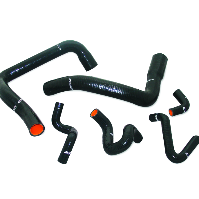 Mishimoto 86-93 Ford Mustang Black Silicone Hose Kit-tuningsupply.com