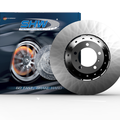 SHW 98-00 Mercedes-Benz C43 AMG 4.3L Left Front Smooth Lightweight Brake Rotor (2104211812) - SMINKpower Performance Parts SHWTFL42103 SHW Performance