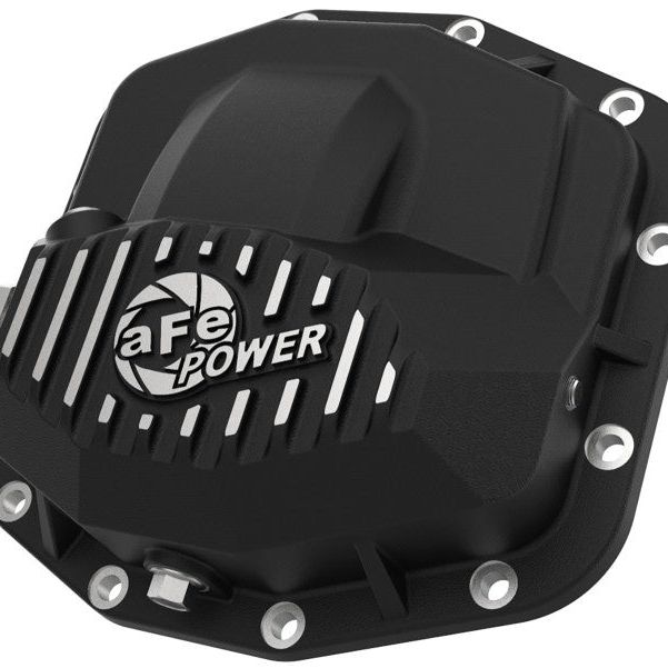 aFe Power Pro Series Front Differential Cover Black (Dana M210) 18-19 Jeep Wrangler JL 2.0L (t)-tuningsupply.com