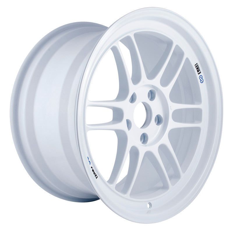 Enkei RPF1 18x9.5 5x114.3 38mm Offset 73mm Center Bore Vanquish White Wheel (Special Order/ MOQ 40*)-tuningsupply.com