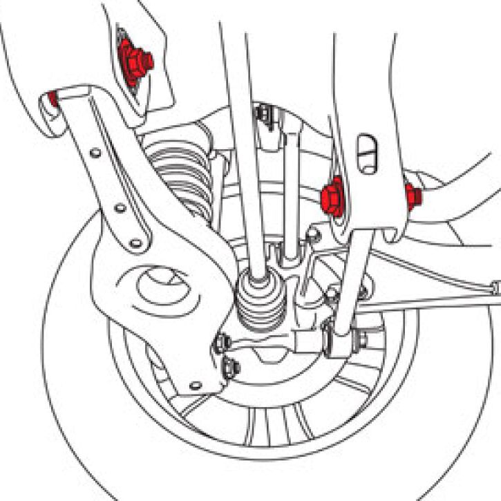 SPC Performance Hyundai/Kia CAM BOLT KIT-Camber Kits-SPC Performance-SPC84100-SMINKpower Performance Parts