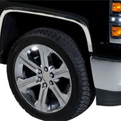 Putco 14-15 Chevy Silverado LD - Full Stainless Steel Fender Trim-tuningsupply.com