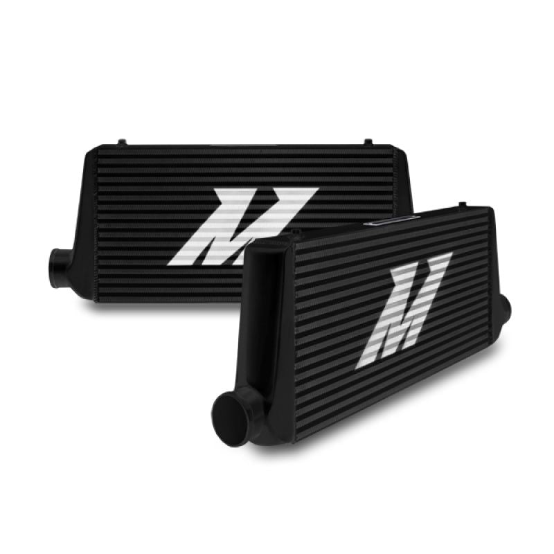 Mishimoto Universal Black R Line Intercooler Overall Size: 31x12x4 Core Size: 24x12x4 Inlet / Outlet-tuningsupply.com