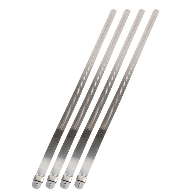 DEI Stainless Steel Positive Locking Tie 1/2in (12mm) x 14in - 4 per pack-tuningsupply.com