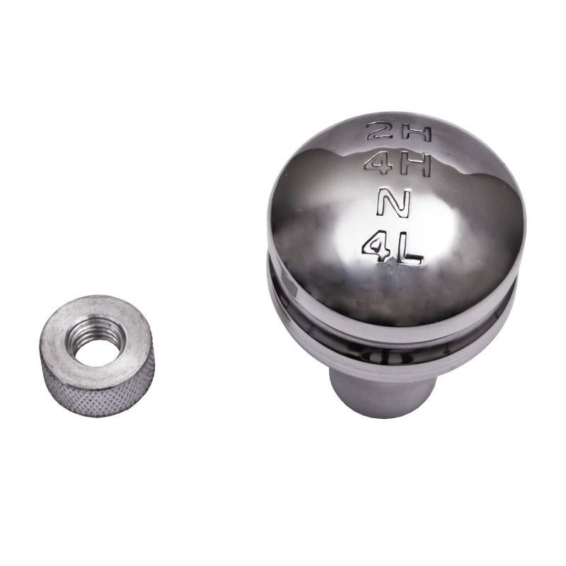 Rugged Ridge Billet Transfer Case Knob Alum 87-95 Jeep Wrangler YJ - SMINKpower Performance Parts RUG11420.24 Rugged Ridge