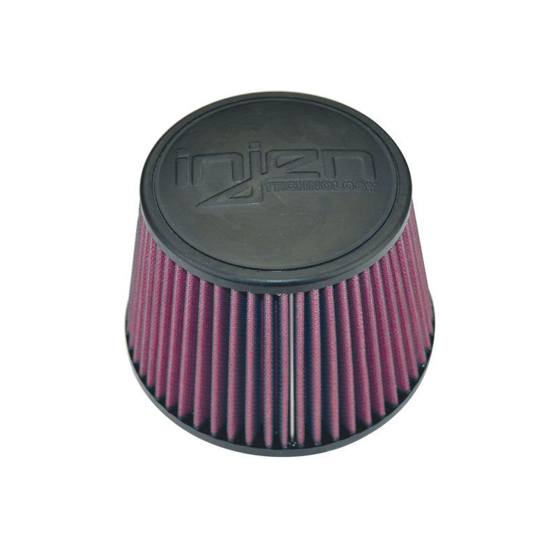 Injen High Performance Air Filter - 3.50 Black Filter 6 Base / 5 Tall / 5 Top-tuningsupply.com