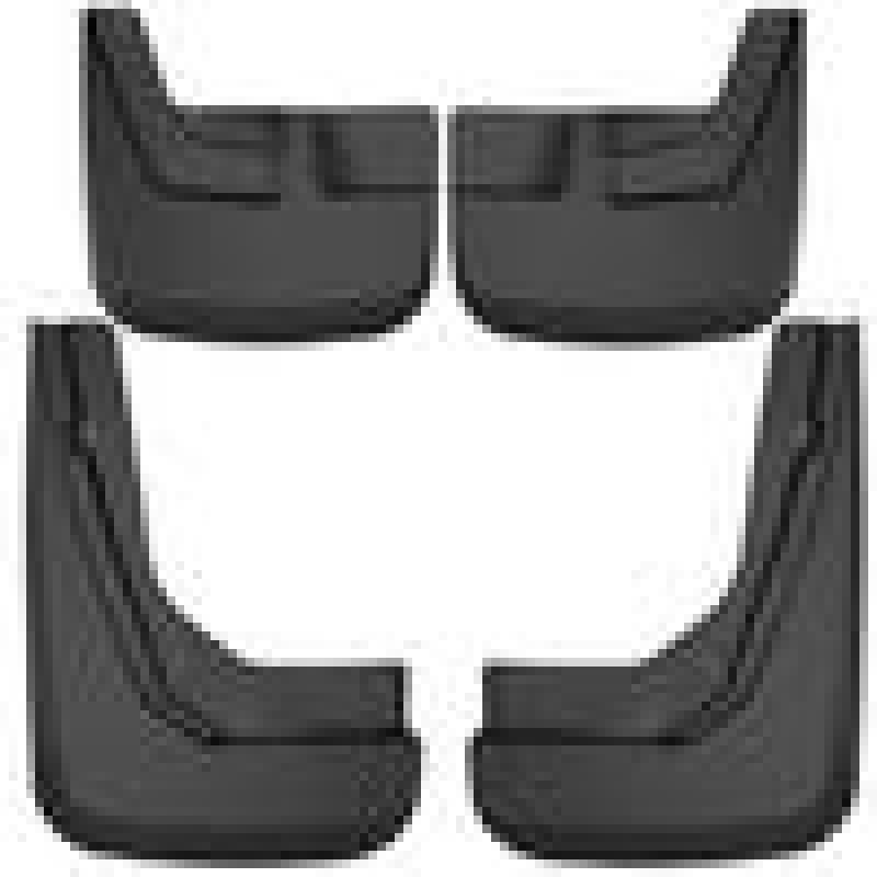 Husky Liners 21-23 Suburban/Tahoe/Yukon XL w/o Power Running Boards Front/Rear Mud Guards - BLK-tuningsupply.com