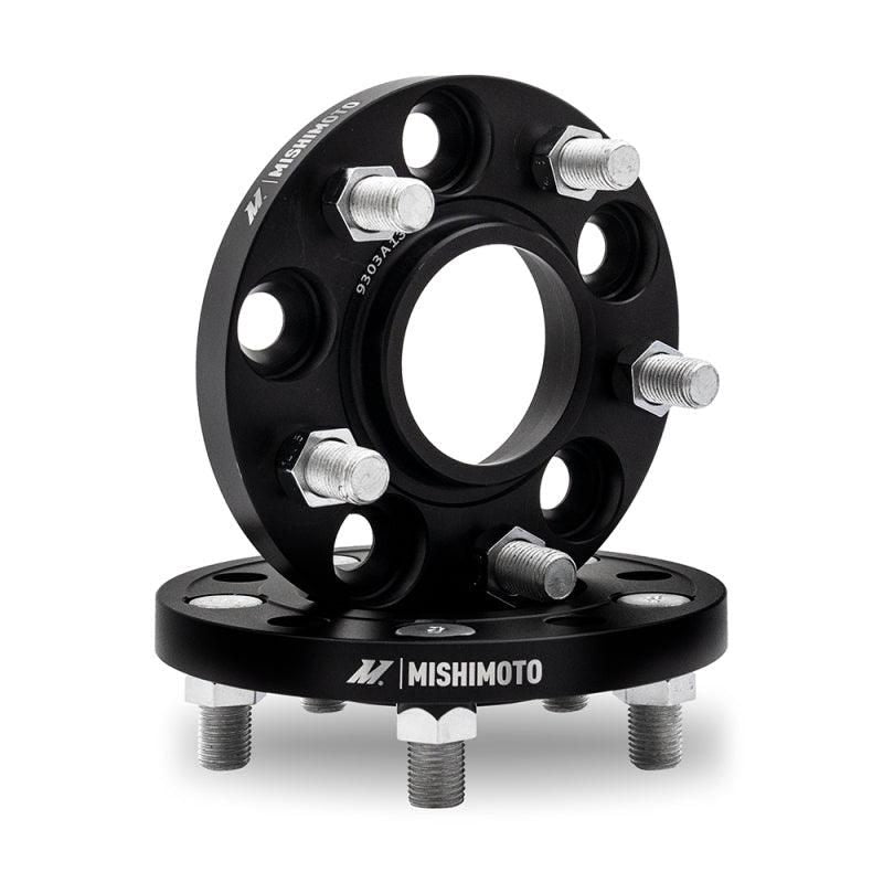 Mishimoto Wheel Spacers - 5X114.3 / 70.5 / 15 / M14 - Black-tuningsupply.com