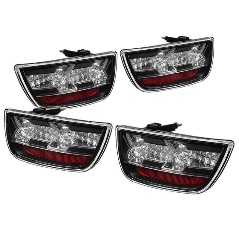 Spyder Chevy Camaro 10-13 LED Tail Lights Black ALT-YD-CCAM2010-LED-BK - SMINKpower Performance Parts SPY5032188 SPYDER