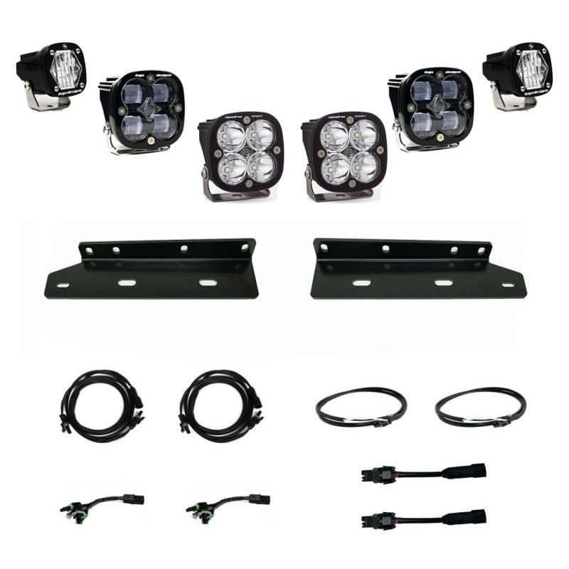 Baja Designs 2021+ Ford Raptor Aftermarket Pro Fog Pocket SAE Kit-tuningsupply.com