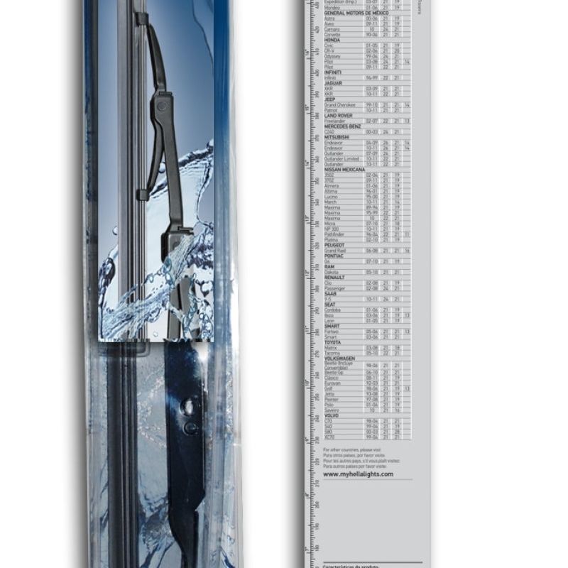 Hella Standard Wiper Blade 21in - Single-tuningsupply.com