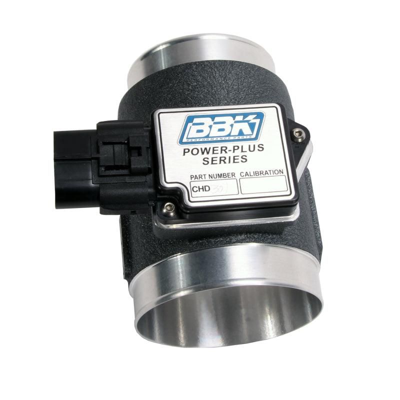 BBK 86-93 Mustang 5.0 Mass Air Meter 76mm 19 lb Inj. Cold Air Calibration-tuningsupply.com