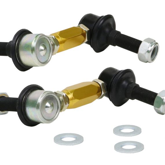 Whiteline Universal Sway Bar Link Assembly Heavy Duty Adjustable Ball/Ball Style-Sway Bar Endlinks-Whiteline-WHLKLC180-090-SMINKpower Performance Parts