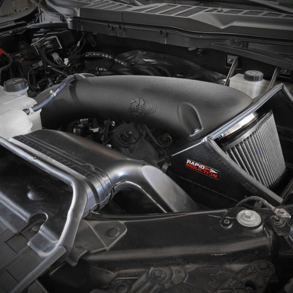 aFe Rapid Induction Cold Air Intake System w/Pro DRY S Filter 2021+ Ford F-150 V8-5.0L-tuningsupply.com