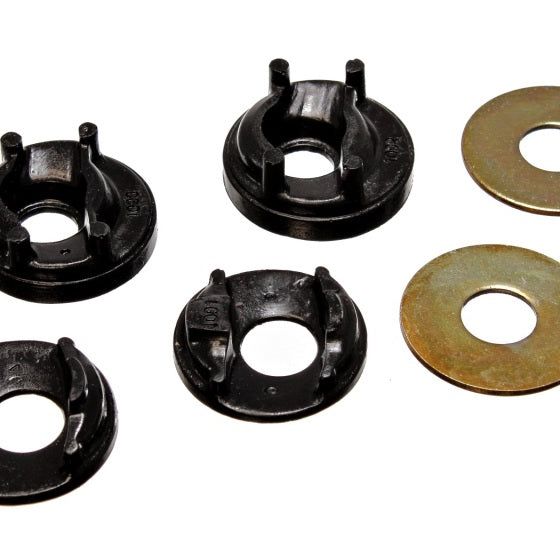 Energy Suspension 95-99 Mitsubishi Eclipse FWD/AWD Black Motor Mount Inserts (2 Torque Mount Positio-tuningsupply.com