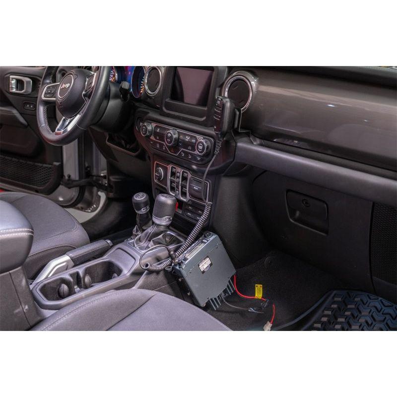 Rugged Ridge 18-22 Jeep Wrangler / Gladiator Race Radio Mount - SMINKpower Performance Parts RUG13551.06 Rugged Ridge