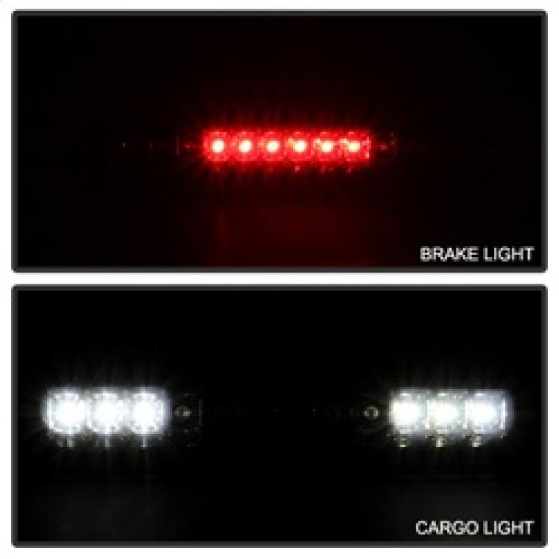 Xtune Ford F250 F350 F450 F550 99-14 / Ranger 95-03 LED 3rd Brake Light Smoke BKL-FF25099-LED-G2-SM-Brake Lights-SPYDER-SPY9025686-SMINKpower Performance Parts