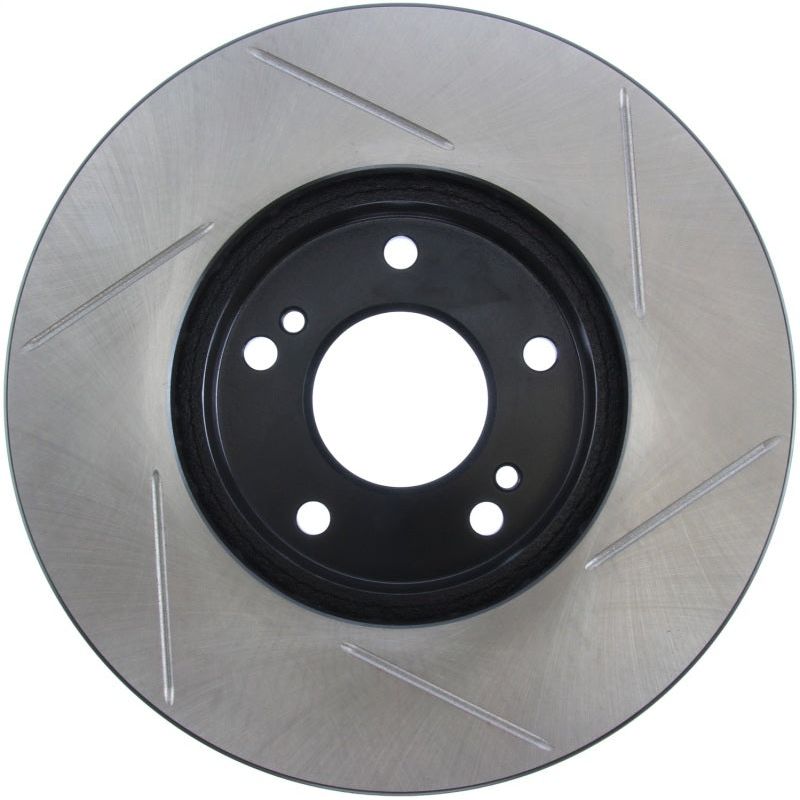 StopTech Power Slot 7/90-96 300ZX Slotted Front Right Rotor-Brake Rotors - Slotted-Stoptech-STO126.42050SR-SMINKpower Performance Parts