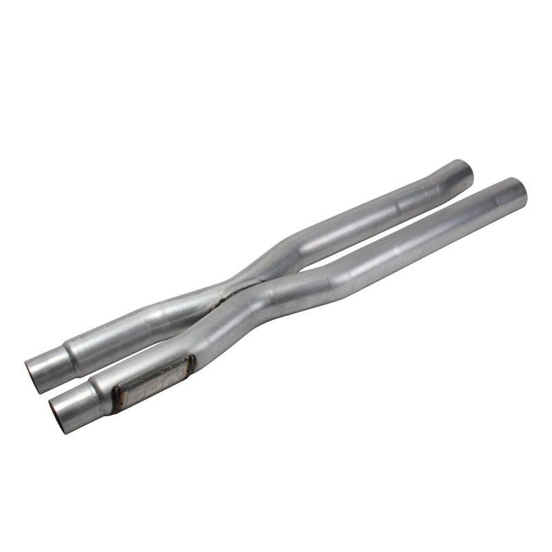 BBK 15-20 Ford Mustang GT 5.0L Resonator Delete X-Pipe (For Use w/Shorties Or Stock Manifolds)-tuningsupply.com