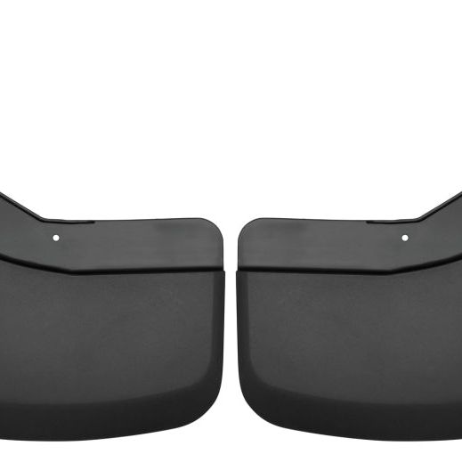 Husky Liners 19-23 Chevrolet Silverado 1500 (Excl. ZR2/TBoss) Rear Mud Guards - Black-tuningsupply.com