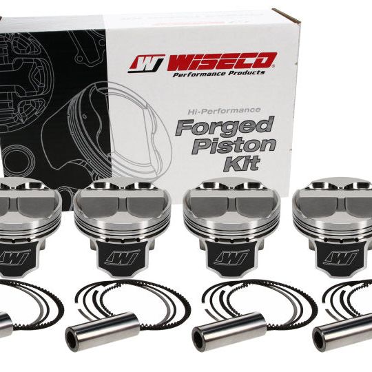 Wiseco Acura 4v Domed +8cc STRUTTED 88.0MM Piston Kit - SMINKpower Performance Parts WISK573M88AP Wiseco