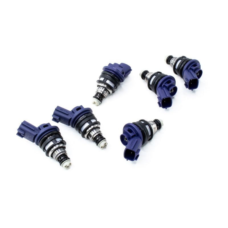 DeatschWerks 96-99 Nissan I30 VQ30 / RB25DET / Maxima VQ30de / 300zx 740cc Side Feed Injectors-tuningsupply.com