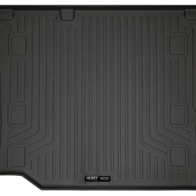 Husky Liners 19-24 Jeep Wrangler JLU WeatherBeater Black Rear Cargo Liner-tuningsupply.com