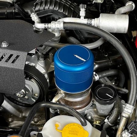 Perrin 2015+ Subaru WRX/STI Oil Filter Cover - Blue - SMINKpower Performance Parts PERPSP-ENG-716BL Perrin Performance