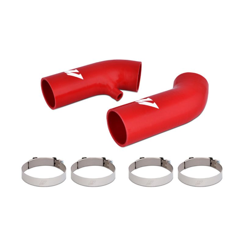 Mishimoto 09+ Nissan 370Z Red Silicone Air Intake Hose Kit-tuningsupply.com