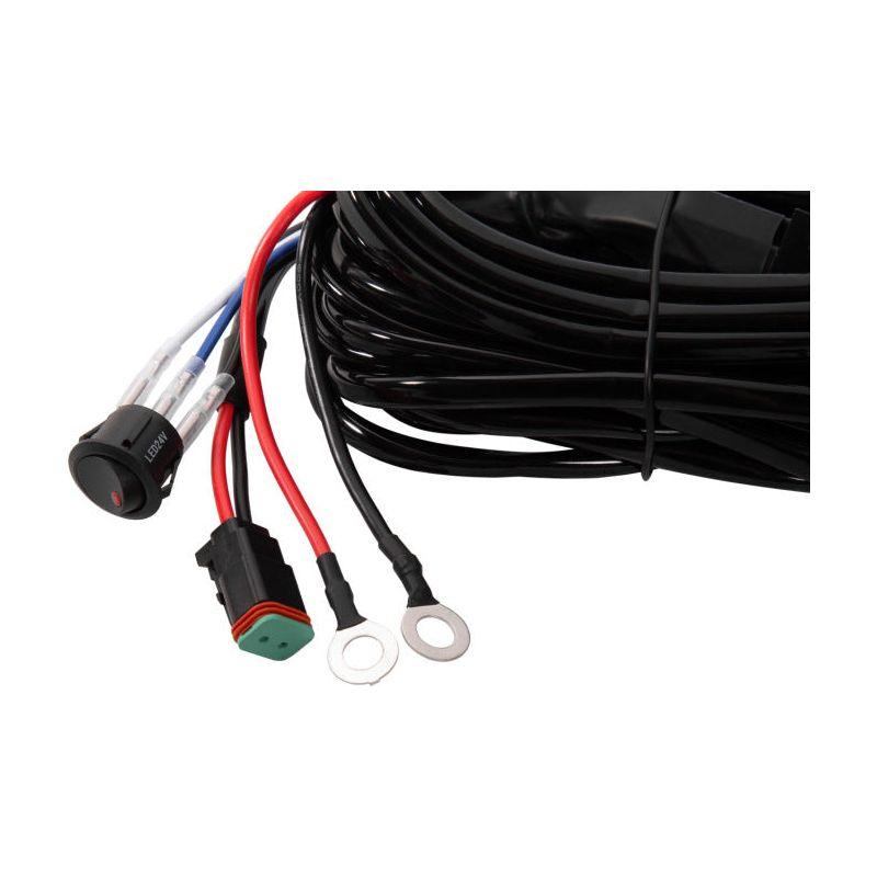 Diode Dynamics Heavy Duty (Single) Output Light Bar Wiring Harness-tuningsupply.com