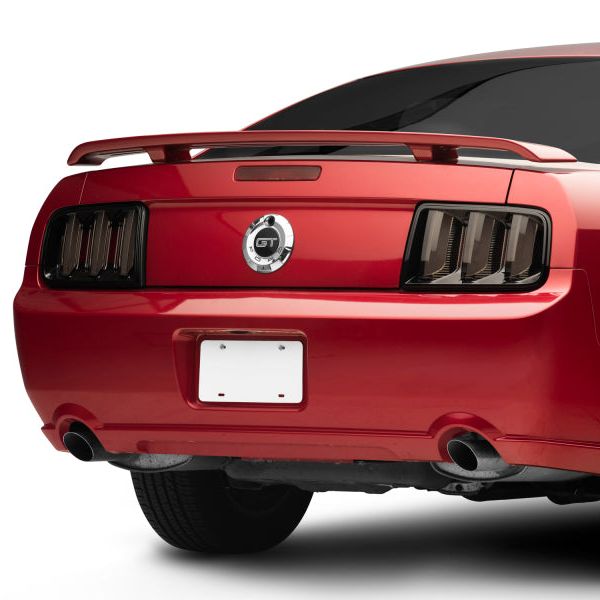 Raxiom 05-09 Ford Mustang Vector V2 LED Tail Lights- Black Housing (Smoked Lens) - SMINKpower Performance Parts RAX408588 Raxiom