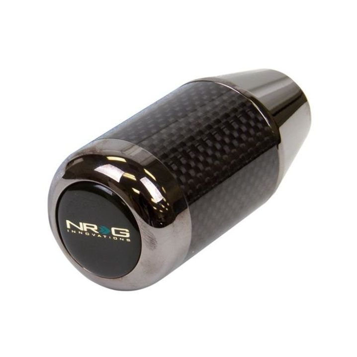 NRG Universal Fatboy Style Shift Knob w/Carbon Fiber Ring-tuningsupply.com