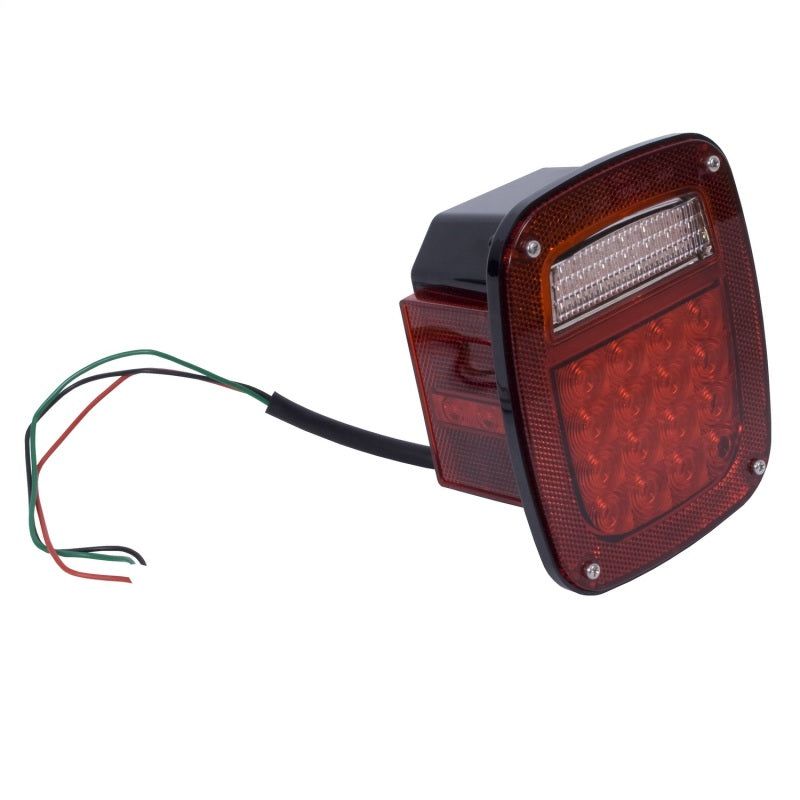 Rugged Ridge LED Tail Light Assembly LH 76-06 Jeep CJ / Jeep Wrangler-Light Bars & Cubes-Rugged Ridge-RUG12403.83-SMINKpower Performance Parts