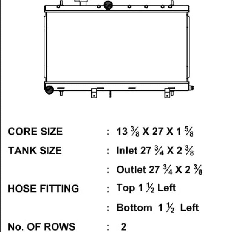 CSF 02-07 Subaru Impreza Radiator-tuningsupply.com