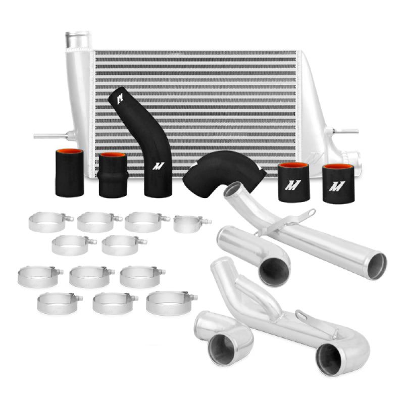 Mishimoto 08+ Mitsubishi Evo X Front-Mount Intercooler Kit - Silver-tuningsupply.com