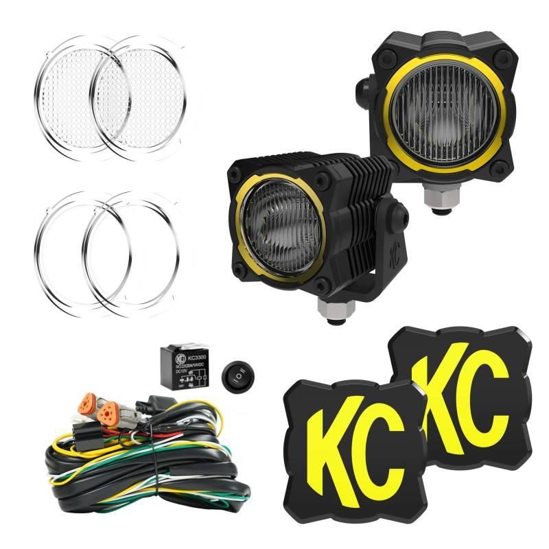 KC HiLiTES FLEX ERA 1 (2-Light) Master Kit-tuningsupply.com