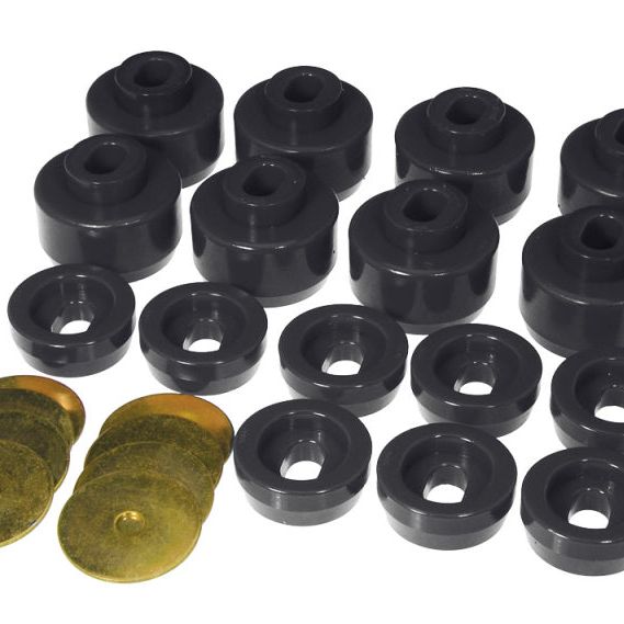 Prothane 99-06 Chevy Silverado 2/4wd Body Mounts - Black-Bushing Kits-Prothane-PRO7-141-BL-SMINKpower Performance Parts