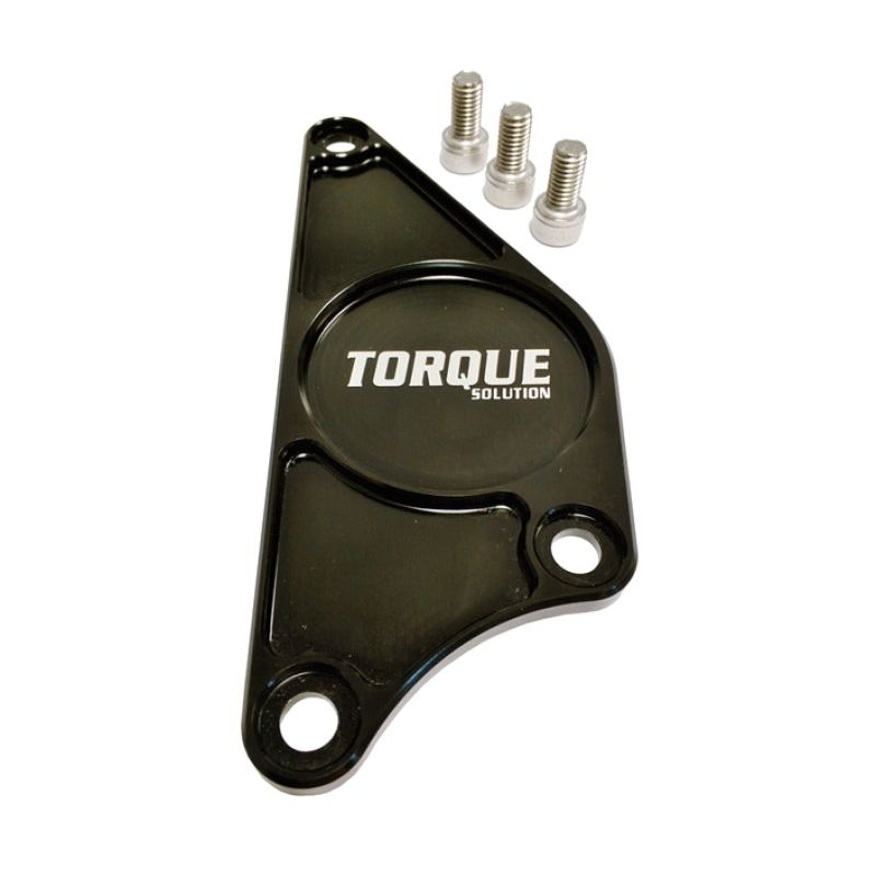 Torque Solution Billet Aluminum Cam Plate (Black): Subaru BRZ / Scion FR-S 2013+-Cam Covers-Torque Solution-TQSTS-CAM-PLTB-SMINKpower Performance Parts