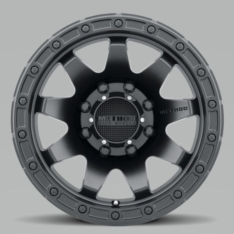 Method MR317 18x9 +18mm Offset 8x170 130.81mm CB Matte Black Wheel-tuningsupply.com