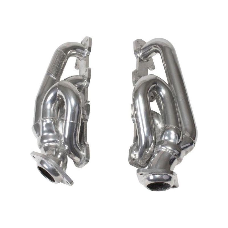 BBK 09-18 Dodge Ram 5.7L Hemi Shorty Tuned Length Exhaust Headers - 1-3/4 Silver Ceramic-tuningsupply.com