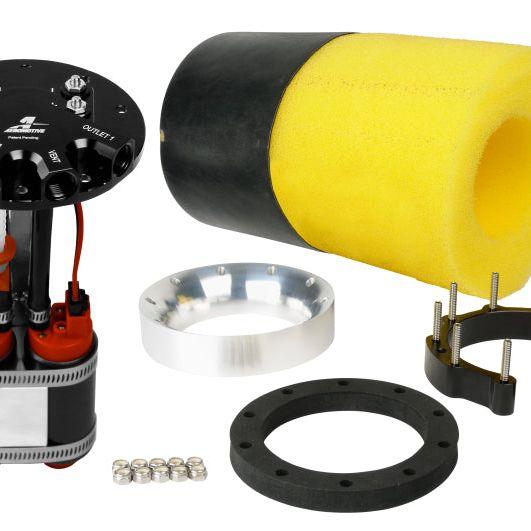 Aeromotive Fuel Pump - Universal - Phantom Dual 340 - 6-10in Depth-tuningsupply.com